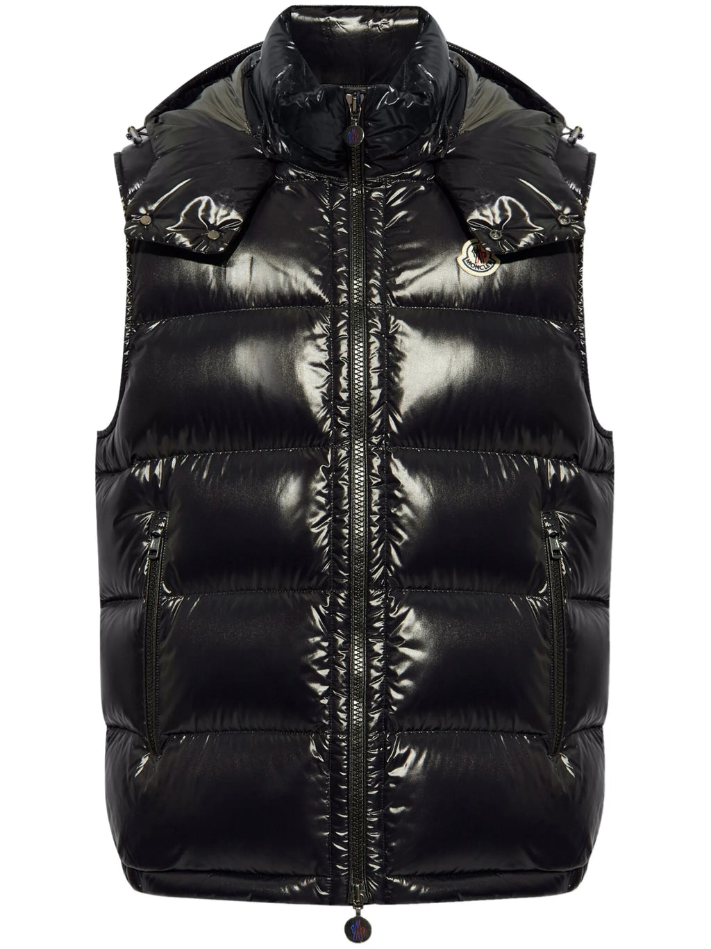 ML high-shine padded gilet