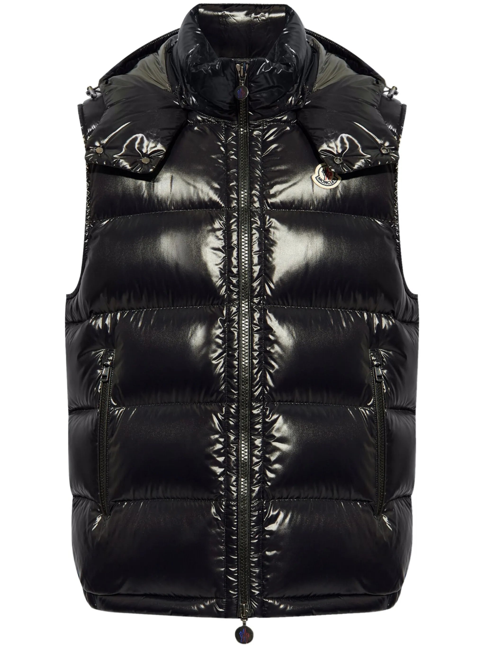 ML high-shine padded gilet