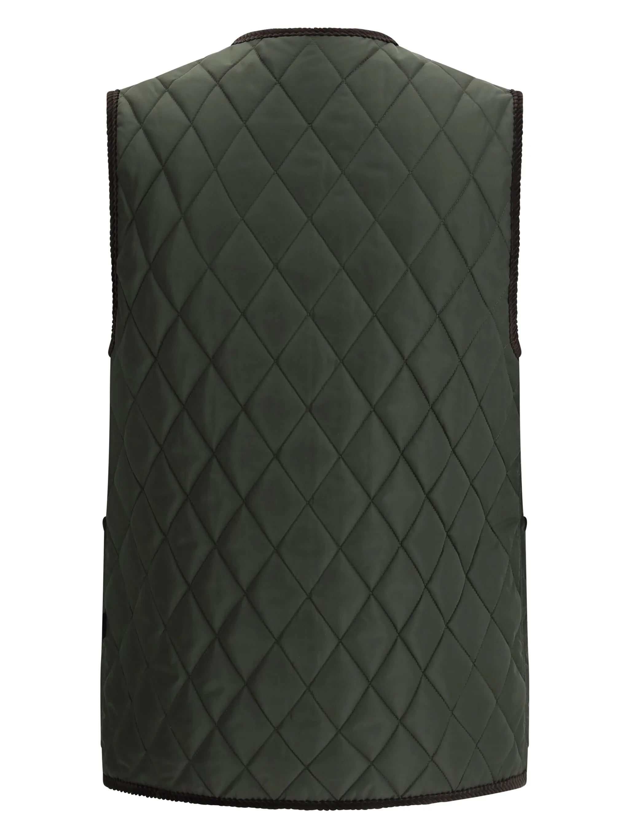 BB diamond-quilted gilet