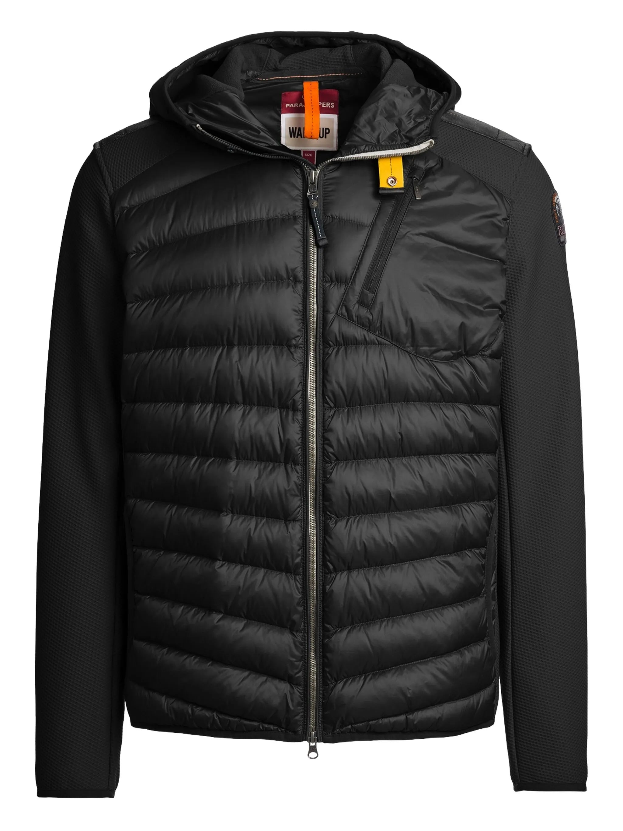 PJ Nolan quilted hooded jacket