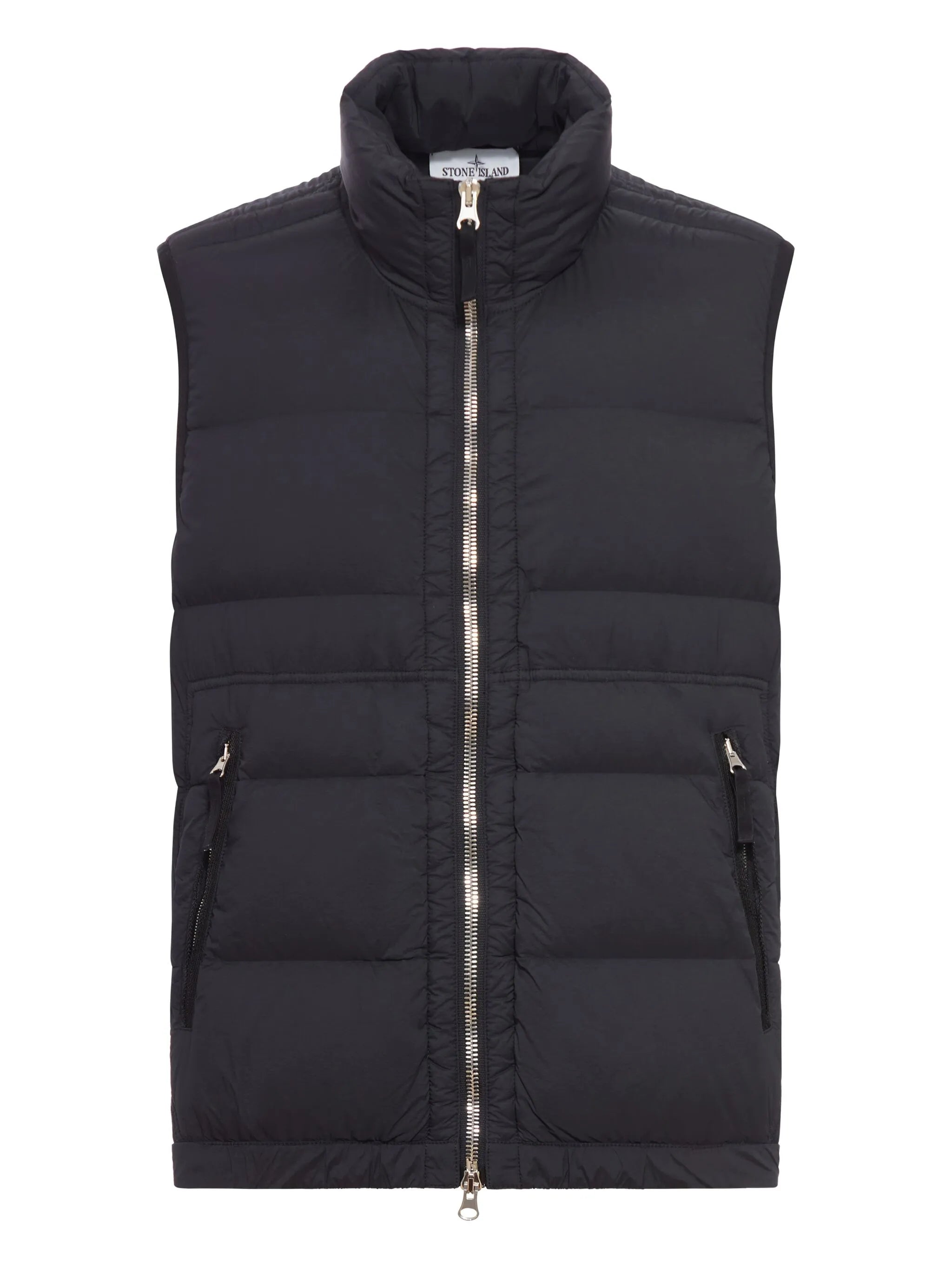 SI padded zip-front vest