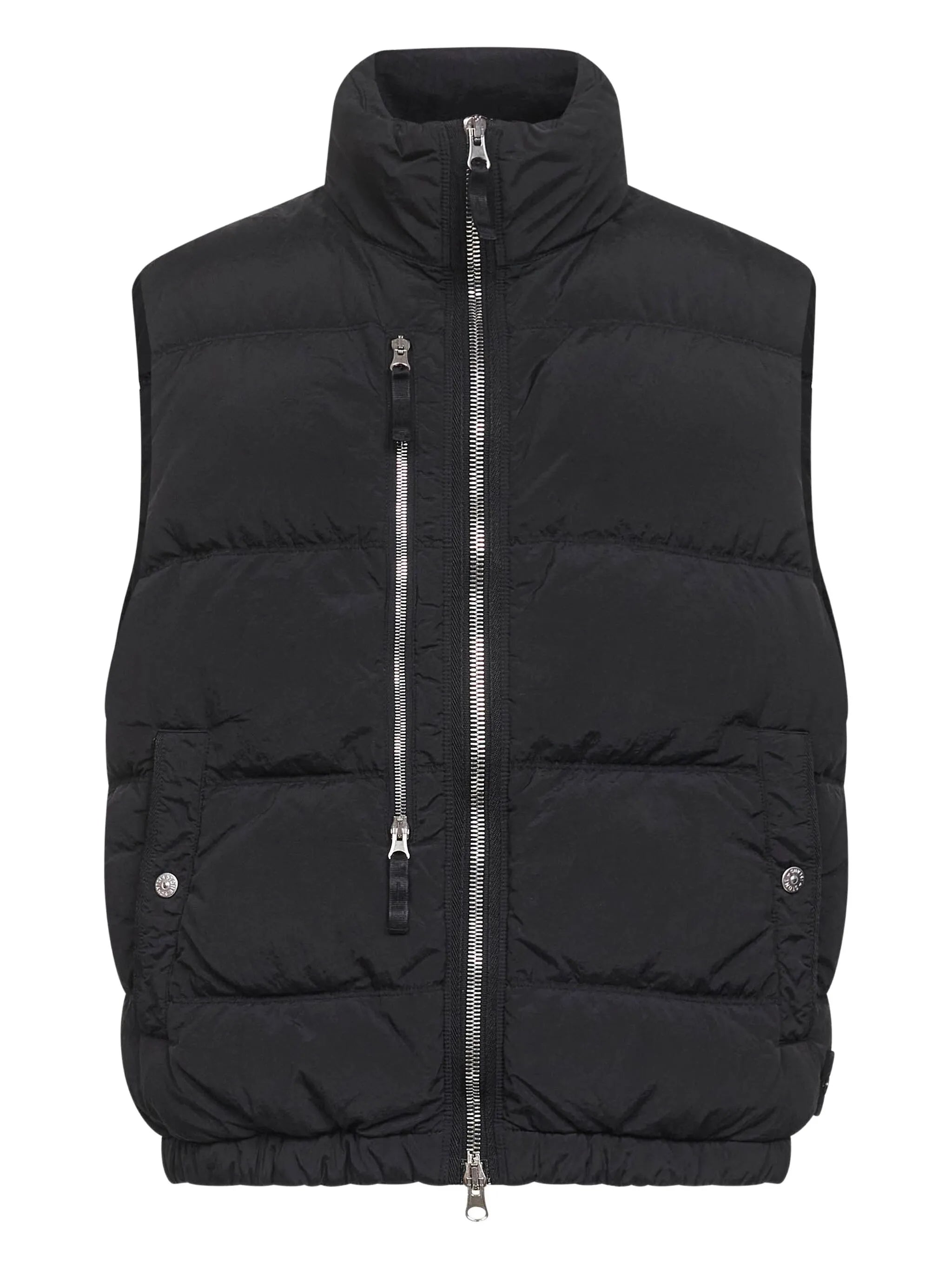 SI padded stand collar gilet